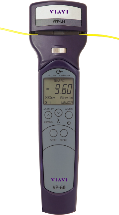 Verificador de fibra ativa (FI-60)